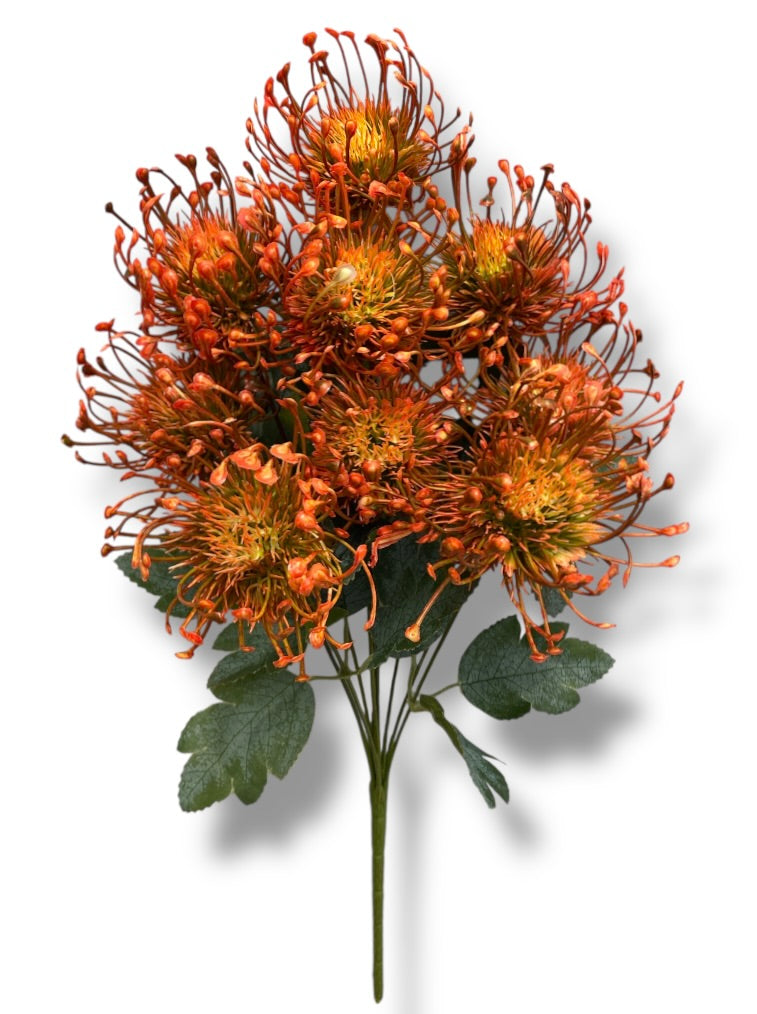 20'' Plastic Spider Mum Bush ( AR35430-OR )
