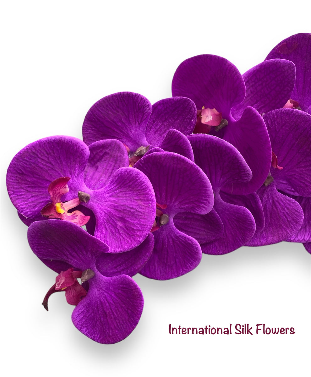 42 Real Touch Phalaenopsis Spray FO7199 PU INTERNATIONAL SILK 42-real-touch-phalaenopsis-spray-fo7199-pu-international-silk
