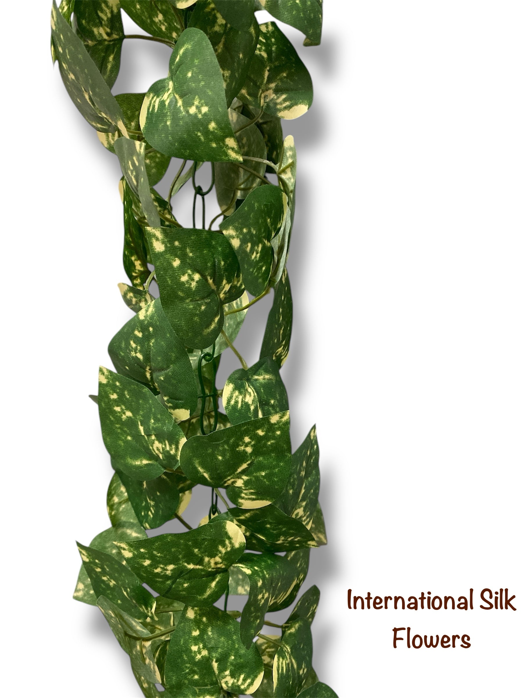 artificial pothos garland Los Angeles Wholesaler | 7.58' New Pothos Chain Garland ( INT5134 )-  International Silk Flowers
