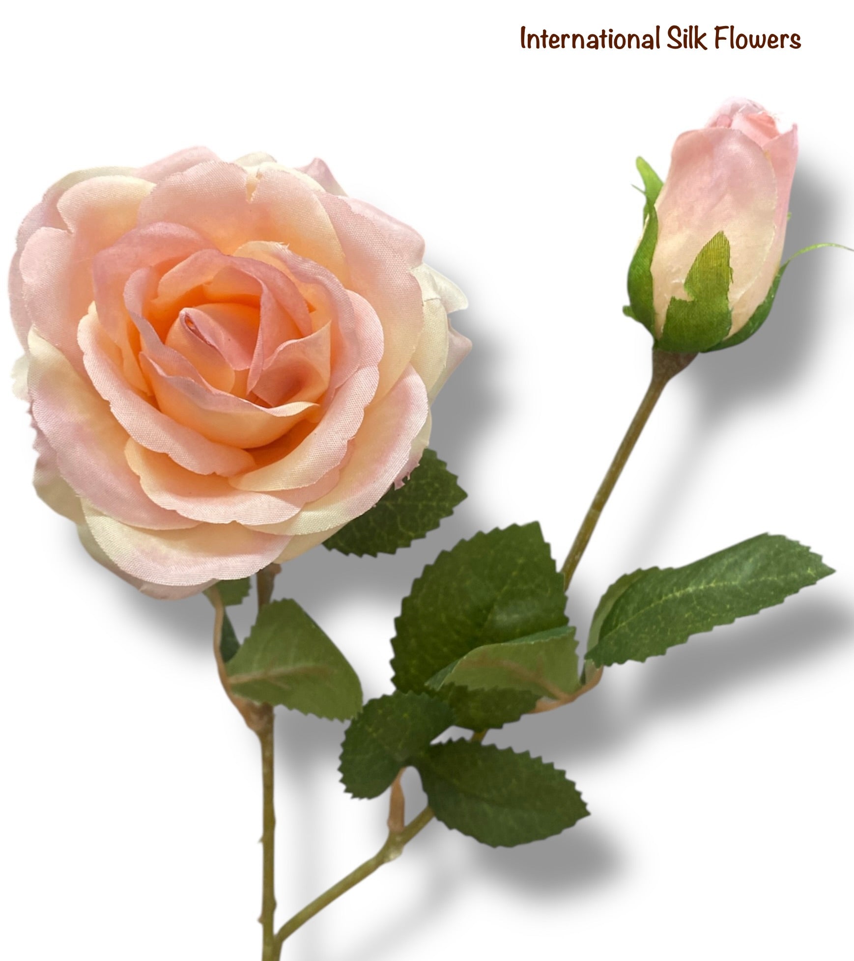 27.5'' Single Open Rose ( INT2326-Beige Pink )