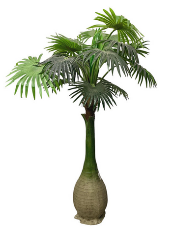 7.2’Faux Real Touch Fan Palm Tree ( INT8342-18-1 )