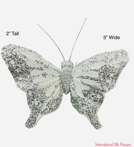 2'' Butterfly ( PRBF3762- Silver )