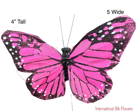 4'' Butterfly ( PRBF5184-Pink )
