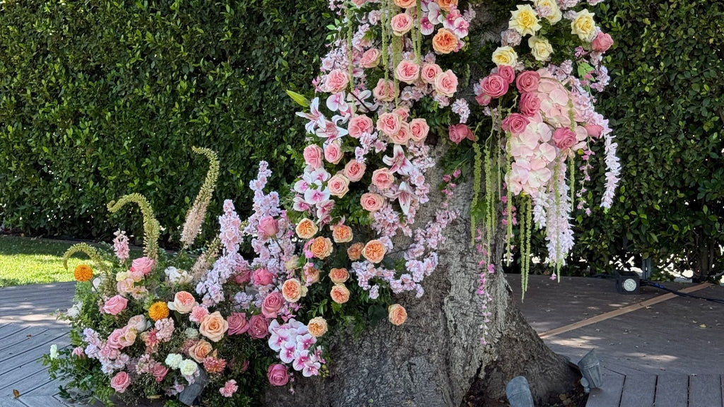 Silk Floral Arch