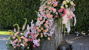 Silk Floral Arch