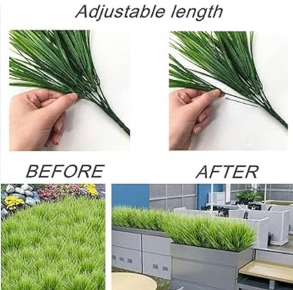 Plastic Grass Bushes