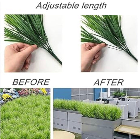 Plastic Grass Bushes