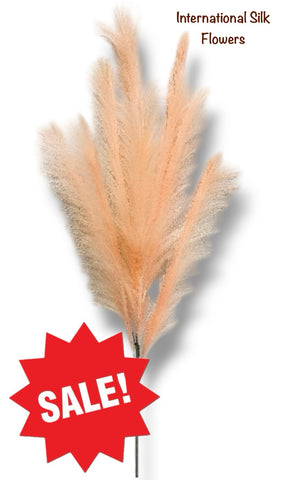 46” Silk Pampas Grass Spray ( SS801-#8 Blush )