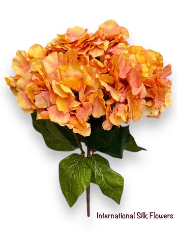 18'' Hydrangea Bush ( B5K70-Orange )