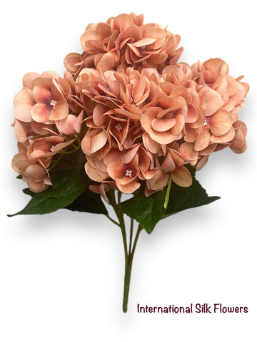 20'' Real Touch Hydrangea Bush ( INT002-#80 Brown 2 )( J05013 )