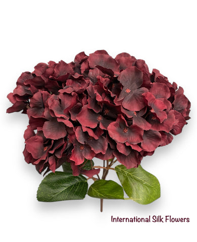 18'' Hydrangea Bush ( B5K70-Burgundy )