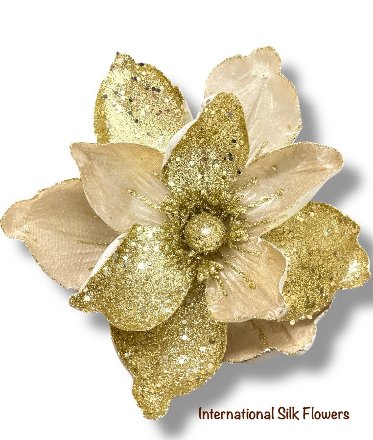 25'' Christmas Single Magnolia Spray ( GF2276-CH )
