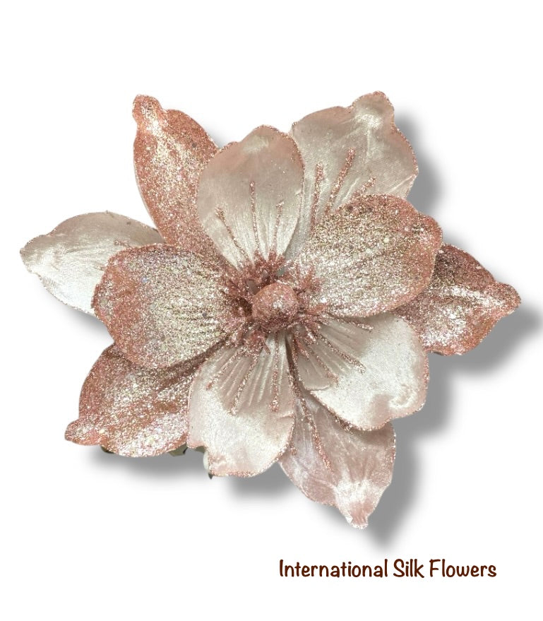 25'' Christmas Single Magnolia Spray ( GF2276-PK )