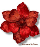 25'' Christmas Single Magnolia Spray ( GF2276-RD )
