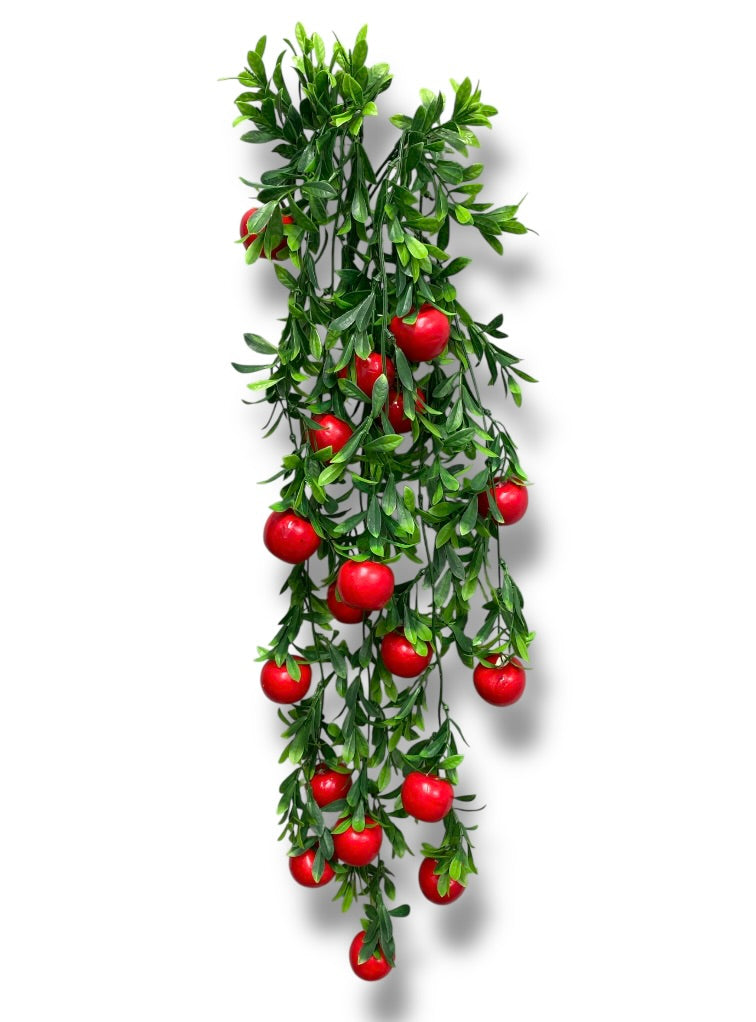 30'' Plastic Hanging Vine with Apple ( PH921 )