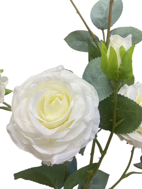 29'' Single Open Rose ( INT5554-#4 Cream )