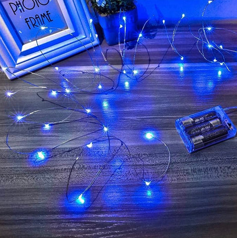 7.7’ Battery Operated Led Wire  Decoration Light ( MWC-20DB )