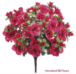 16'' Faux Mini Azalea Bush ( FBA203-Red )