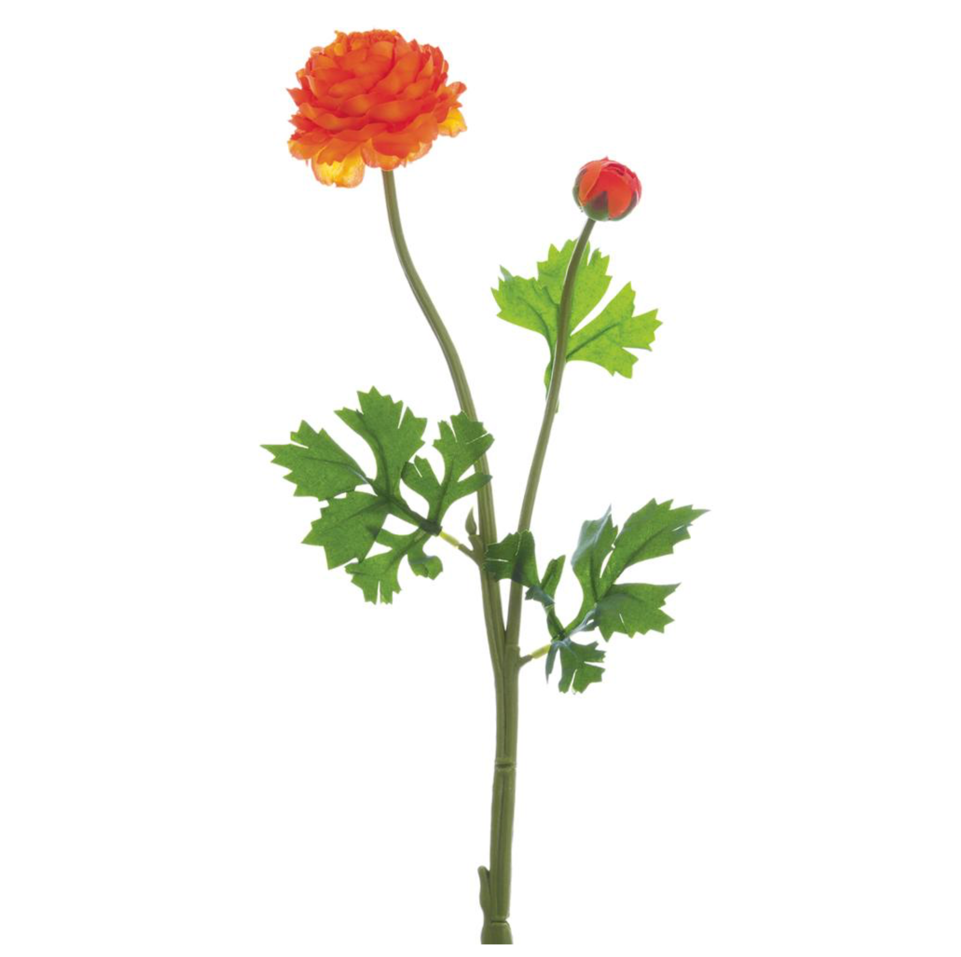 18.9" Ranunculus Spray ( FSR277-Orange )