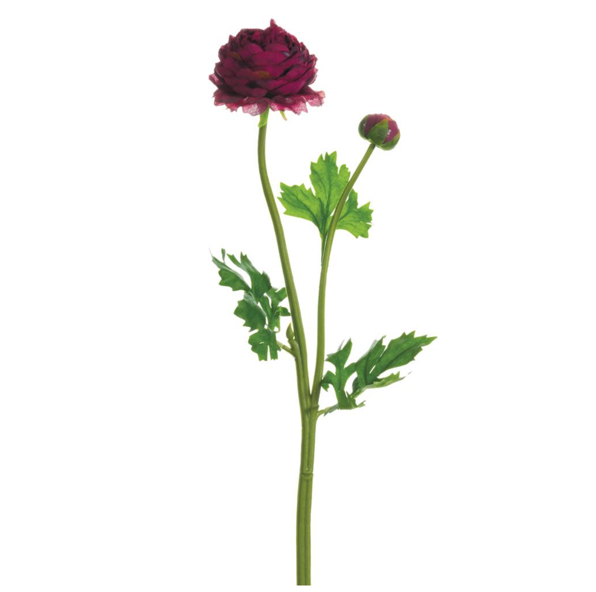 18.9" Ranunculus Spray ( FSR277-Wine )