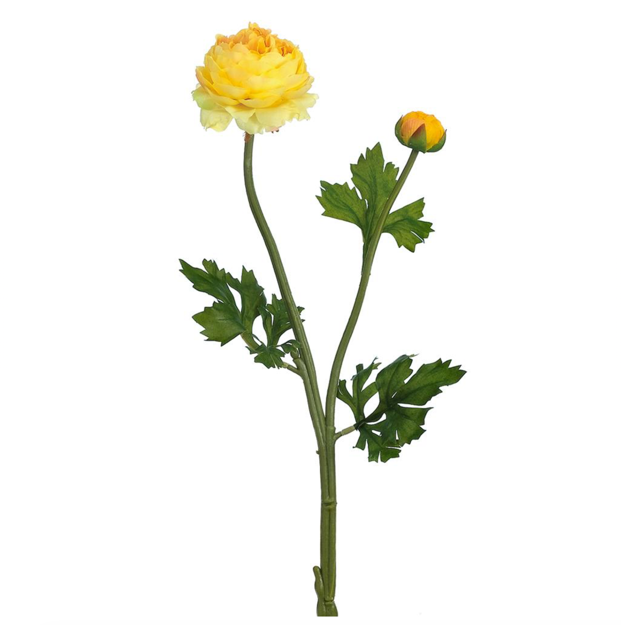 18.9" Ranunculus Spray ( FSR277-Yellow )