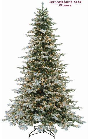 9.5'Hx75"D Snowy Norway Spruce Tree ( YTW629 )