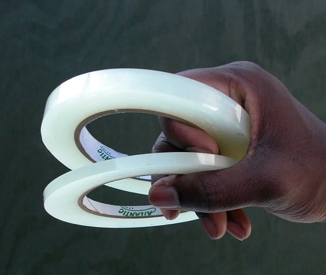 0.47'' 50 Yard Waterproof Clear Tape ( BJJD-1.2 Clear )