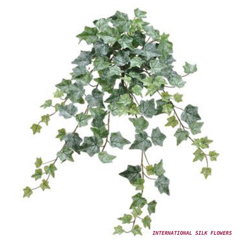 28" Artificial Ivy Hanging Bush  ( PBI240- GR/FS )