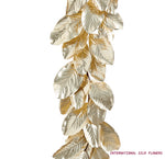 6' Metallic Magnolia Leaf Garland ( XDG773-CN )