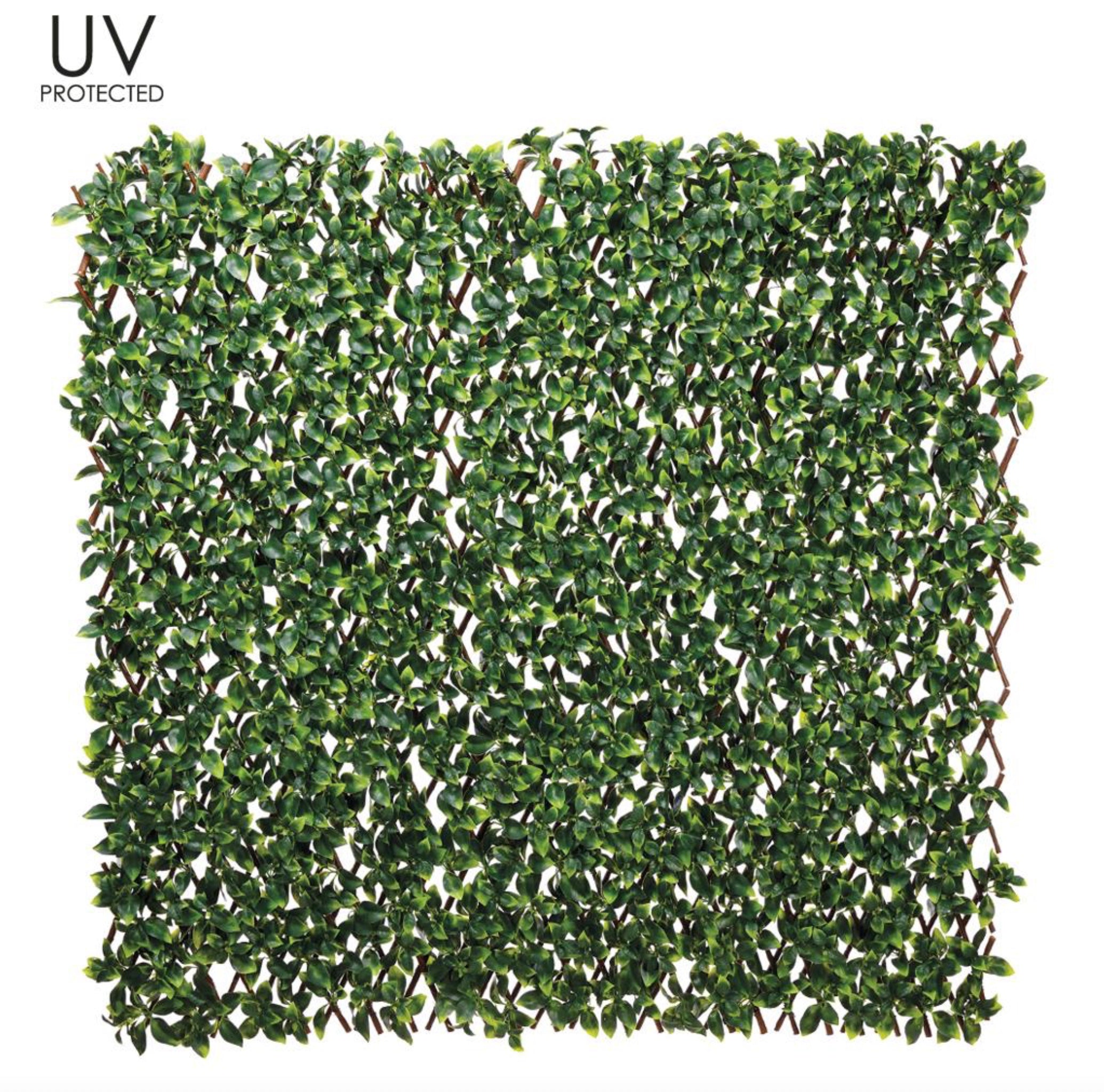 UV Protected Artificial Gardenia Leaf Trellis ( AA4316-GR )