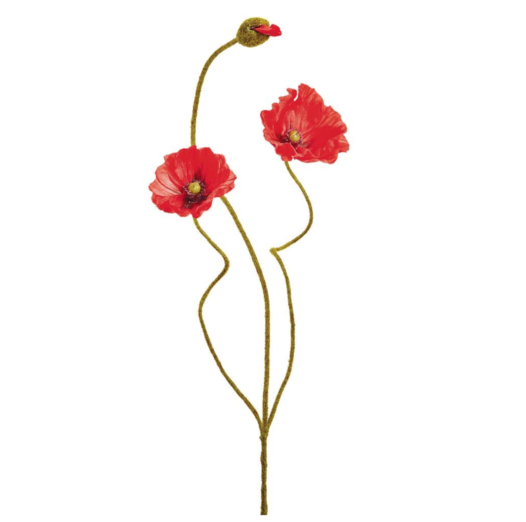 24.4'' POPPY SPRAY ( FSP208-Orange )