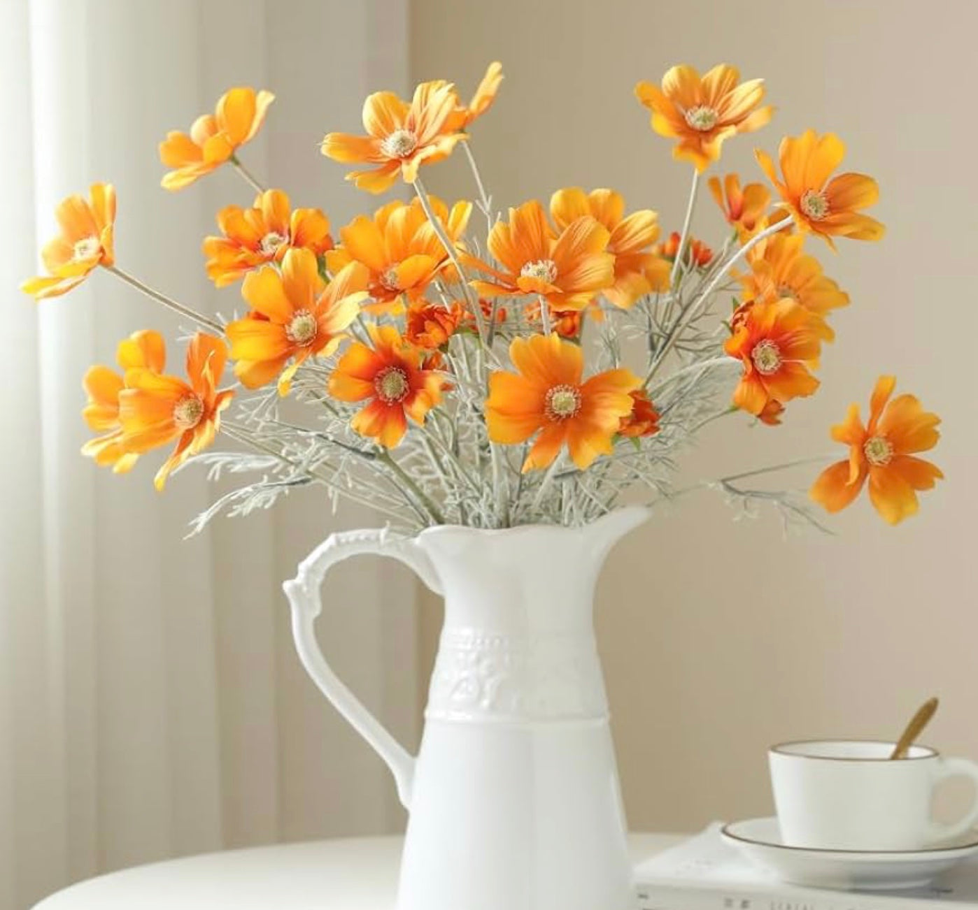 32" Faux Cosmos Spray ( FSC020-Yellow )