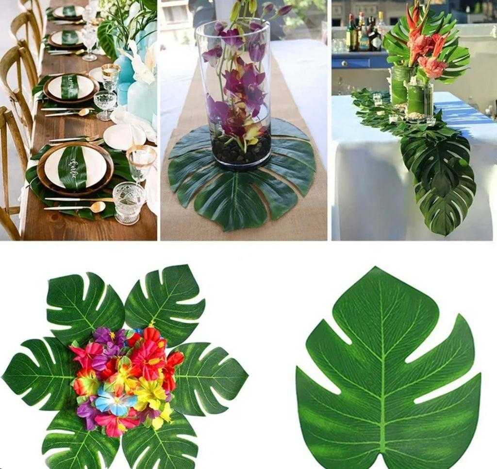 24'' Real Touch Split Philo Spray ( Monstera Leaf ) ( SG-01-SS ) ( INT0130 )