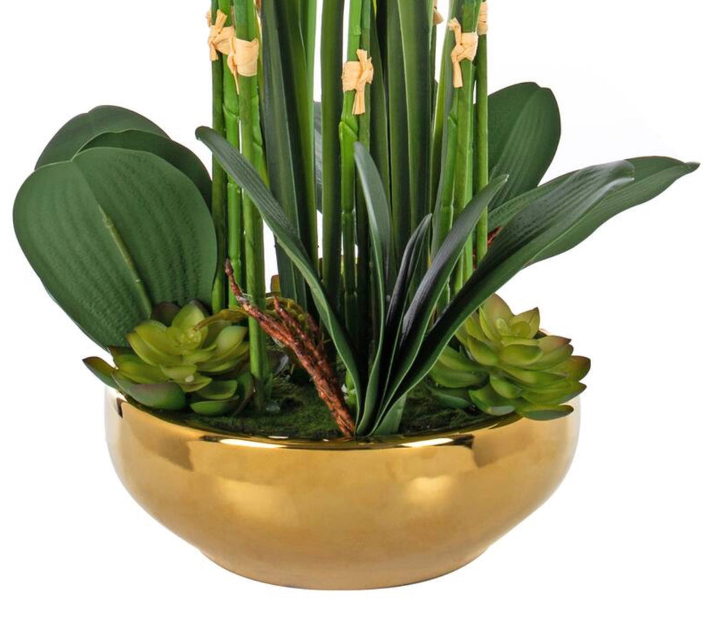 10'' Orchid Leaf ( LY001 )