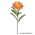 26" Open Needle Protea Spray ( FSP752-Orange )
