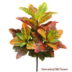 23"  Faux Croton Plant ( PPC156- YE/MV )