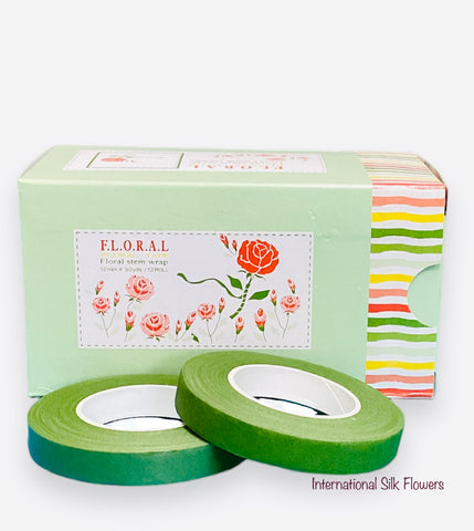1/2'' Floral Stem Wrap Tape ( 8560-Green )