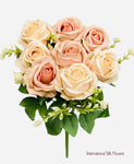 16.5” Gypso Rose Bush ( TY1308-Blush/Champagne ) 192065