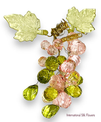 Acrylic Grape ( Green/Pink )