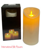 6'' Plastic Swing Candle ( 5989-IVORY )