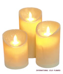 4'' Plastic Swing Candle ( 5987-Ivory )