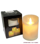 4'' Plastic Swing Candle ( 5987-Ivory )