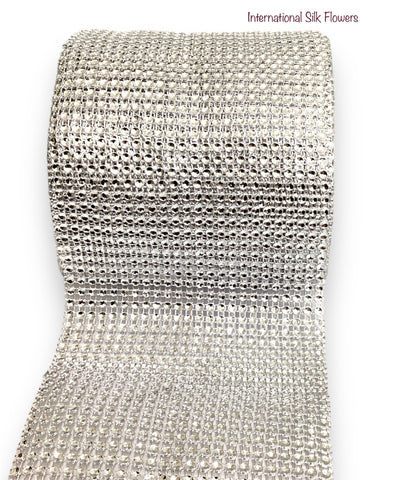 4.75'' Diamonds Ribbon Bling Wrap ( 5920-Silver )