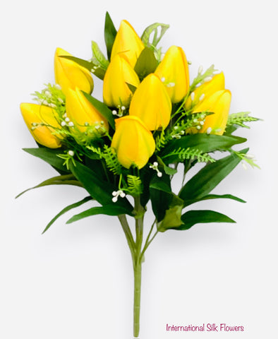 17'' Tulip Bush ( TY6112-Yellow )