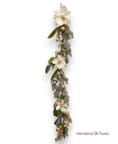 60'' MAGNOLIA PINE GARLAND  ( BM2560-CREAM )