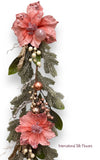 60'' MAGNOLIA PINE GARLAND  ( BM2560-PINK )