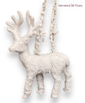 9'' SNOWED DEER ( 131562 )