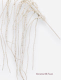 42" Glittered Bead Hanging Spray ( XAS804-WHITE )