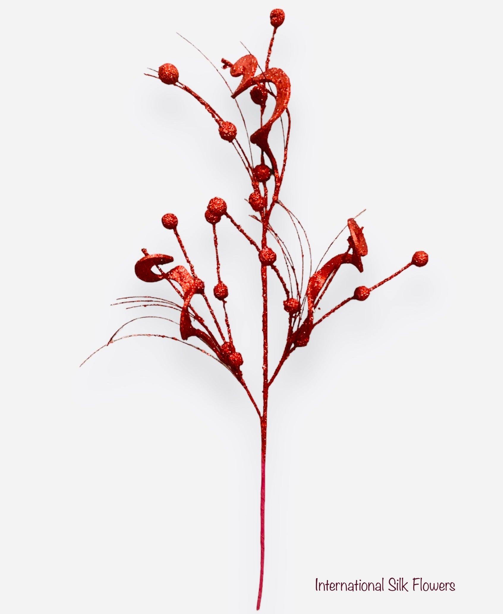 31.5'' CHRISTMAS GLITTER SPRAY ( BM1780-RED )