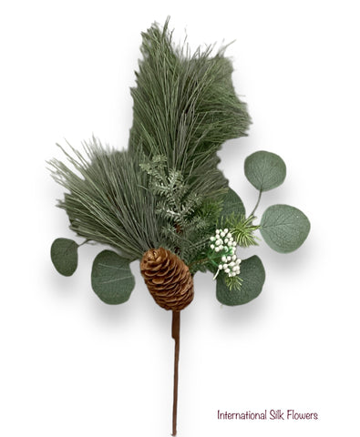 13'' PINE/ PINE CONE SPRAY ( BM9955 )